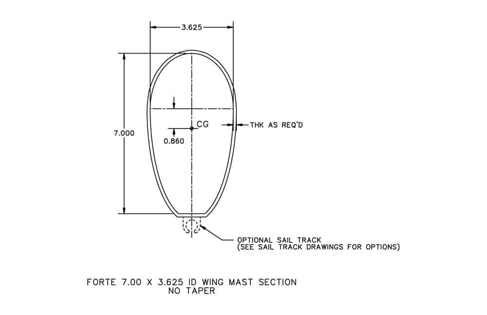 carbon sailboat mast for sale